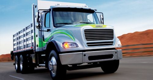 Front of a Freightliner M2 112