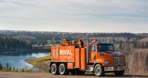 Rival Hydrovac truck 