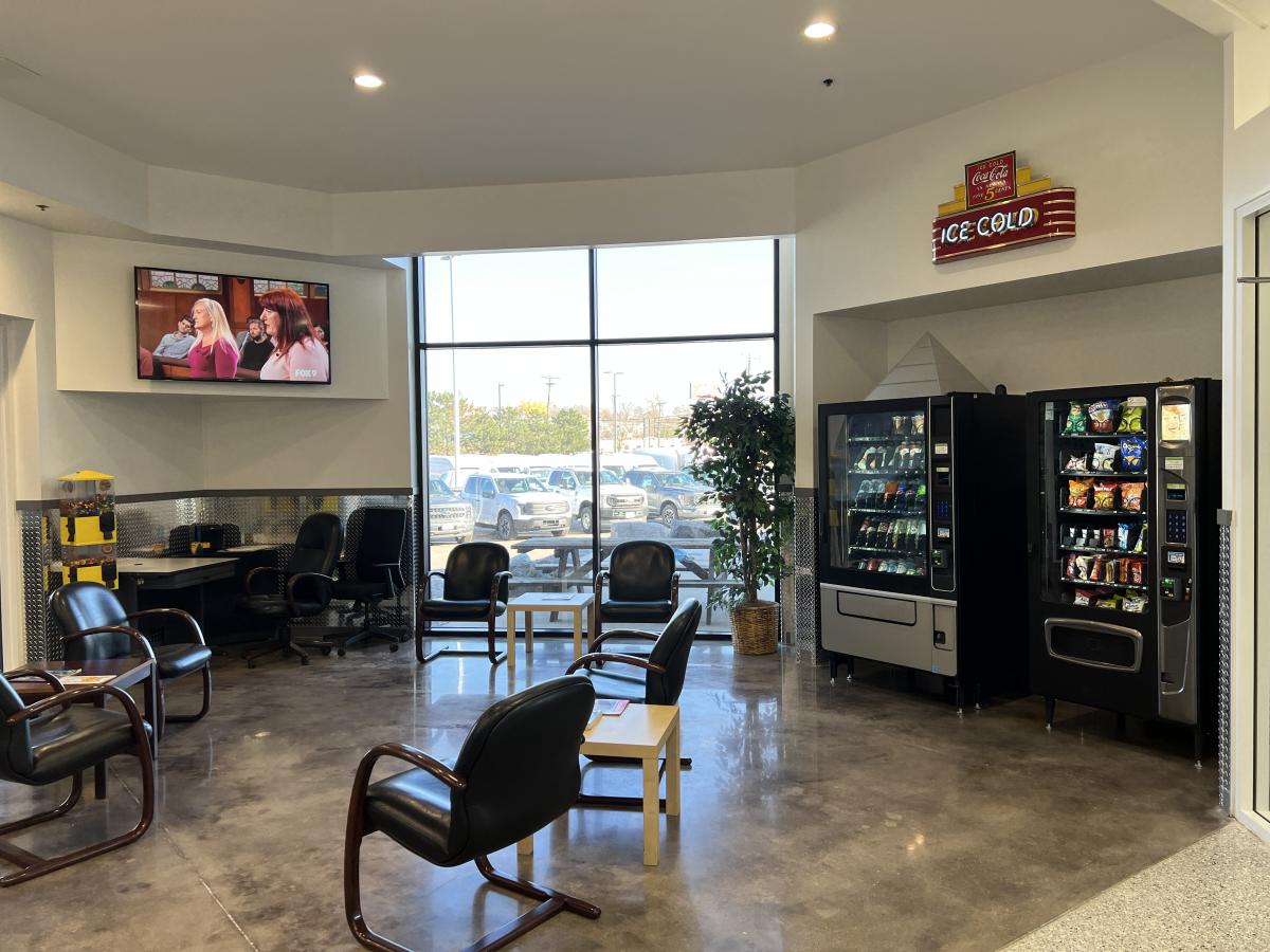 Boyer Ford Trucks Guest Lounge