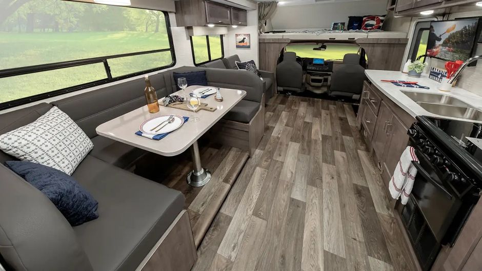 Interior of the Winnebago Spirit