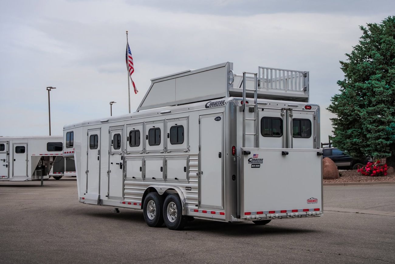 Cimarron horse trailer exterior