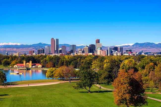 City skyline of Denver, Colorado