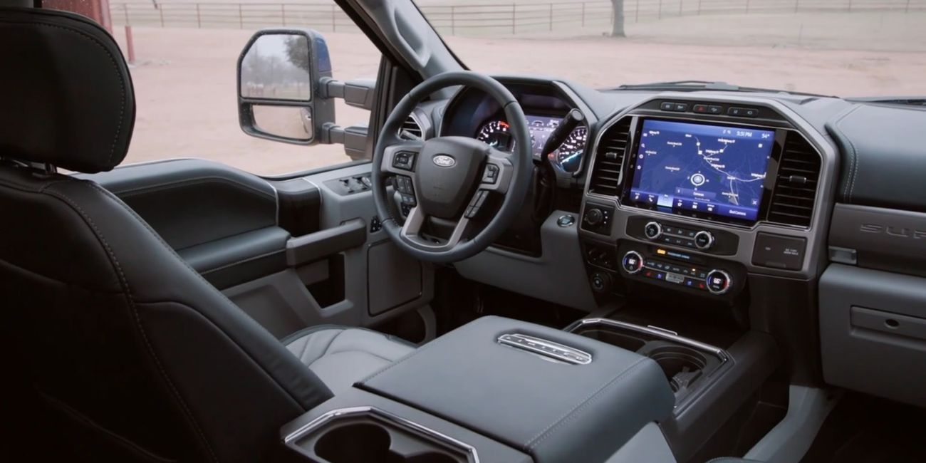 Ford truck internally