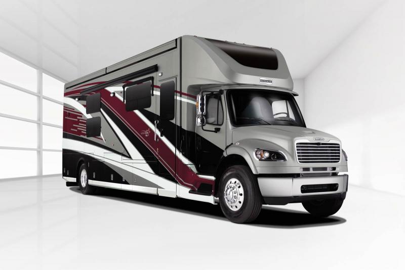 Exterior view of the 2023 Newmar Super Star RV