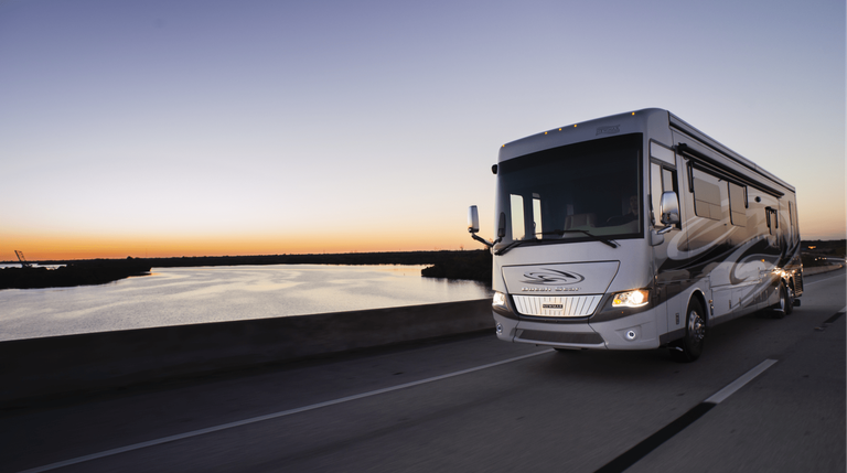 Newmar Dutch Star built on a Freightliner Custom Chassis