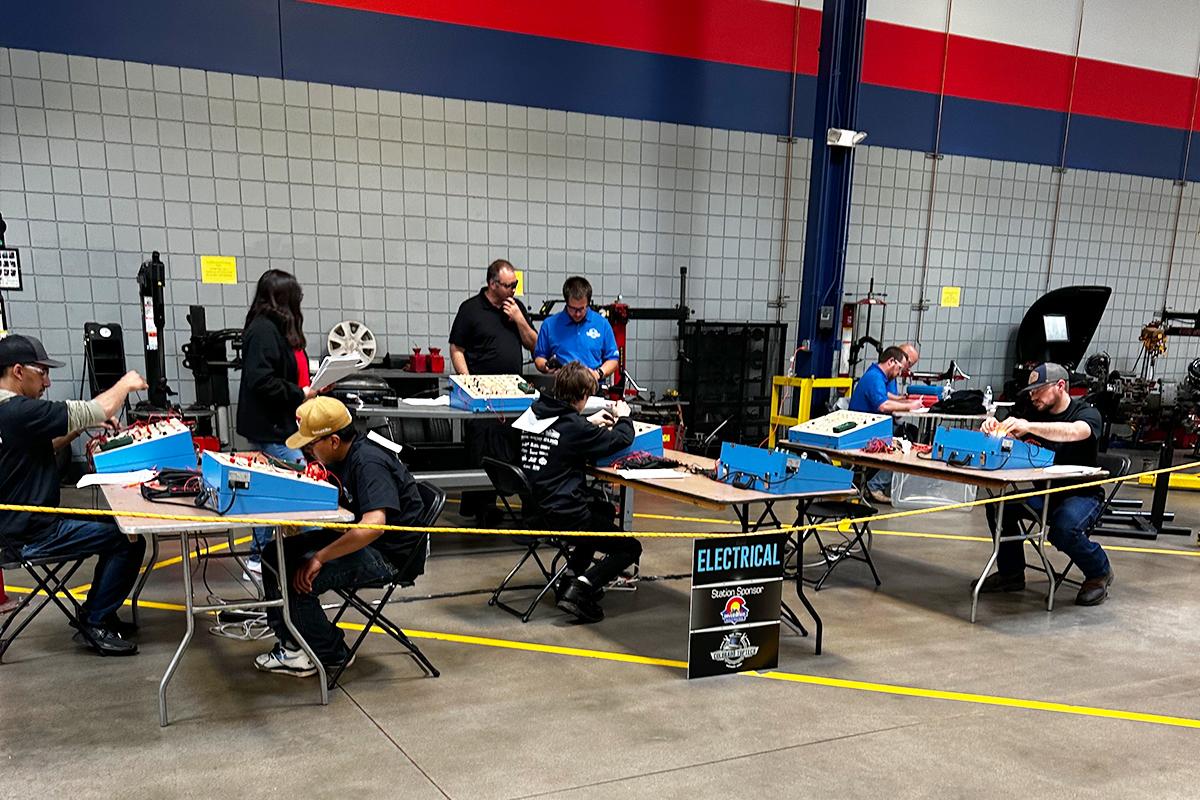 Technicians Competing at 2023 TopTech Skills Competition