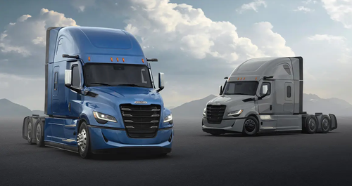 Freightliner sleeper truck