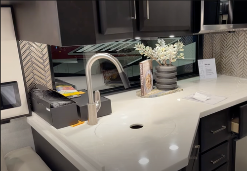 Vanity inside the New Aire