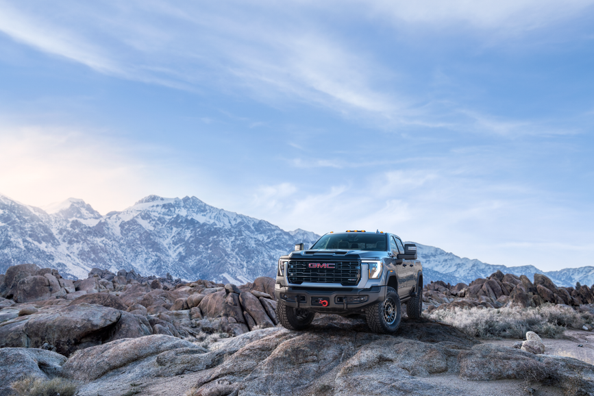 Exterior of the 2025 GMC Sierra 2500 