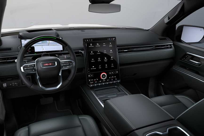 Interior shot of the Sierra EV