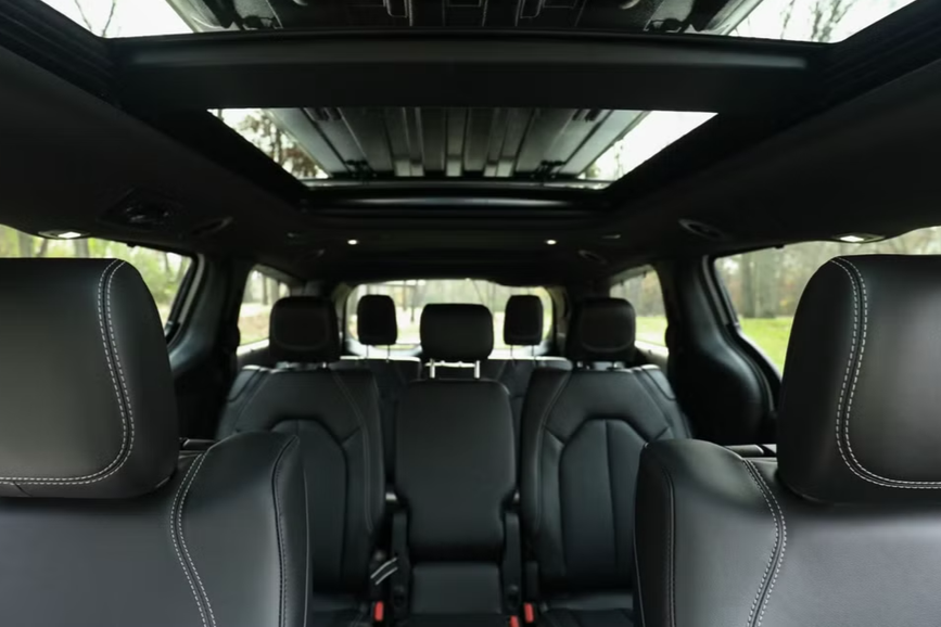 Third row seating in a 2026 Chrysler Pacifica AWD