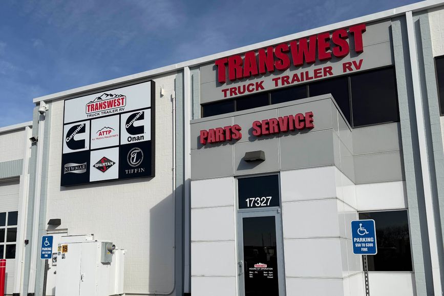 Parts and Service entrance