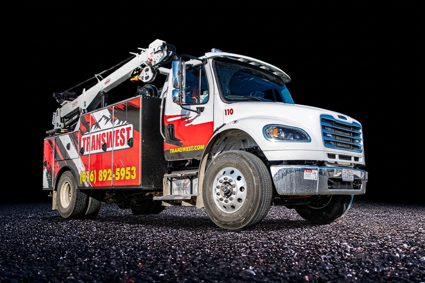 Transwest mobile service truck