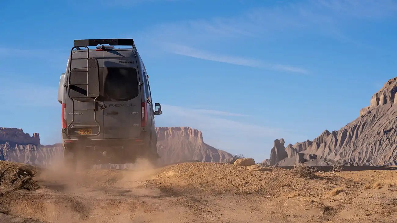 Revel off-roading