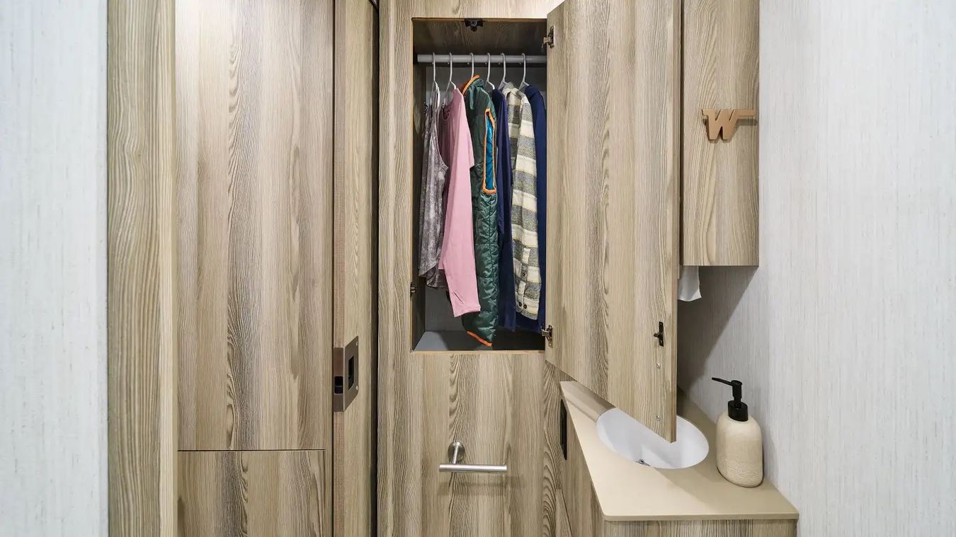 Closet inside the Navion