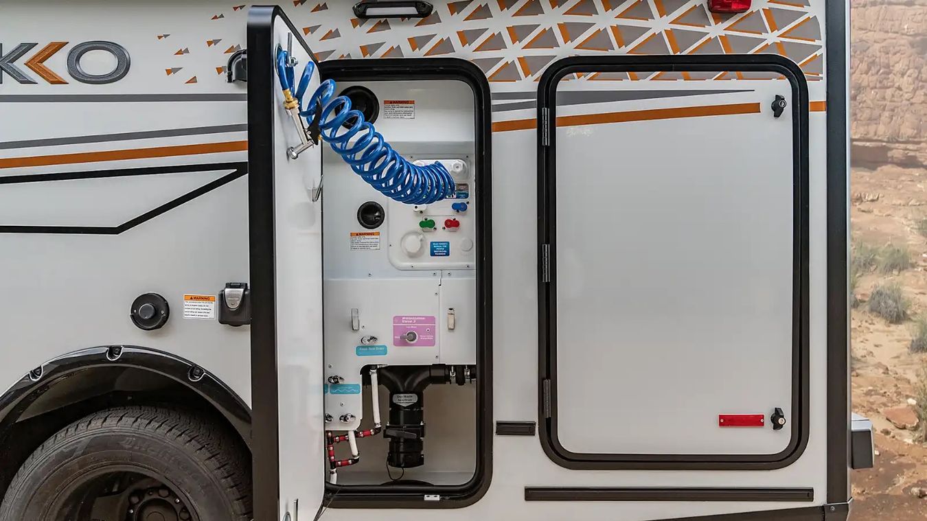 Exterior wash station in the EKKO