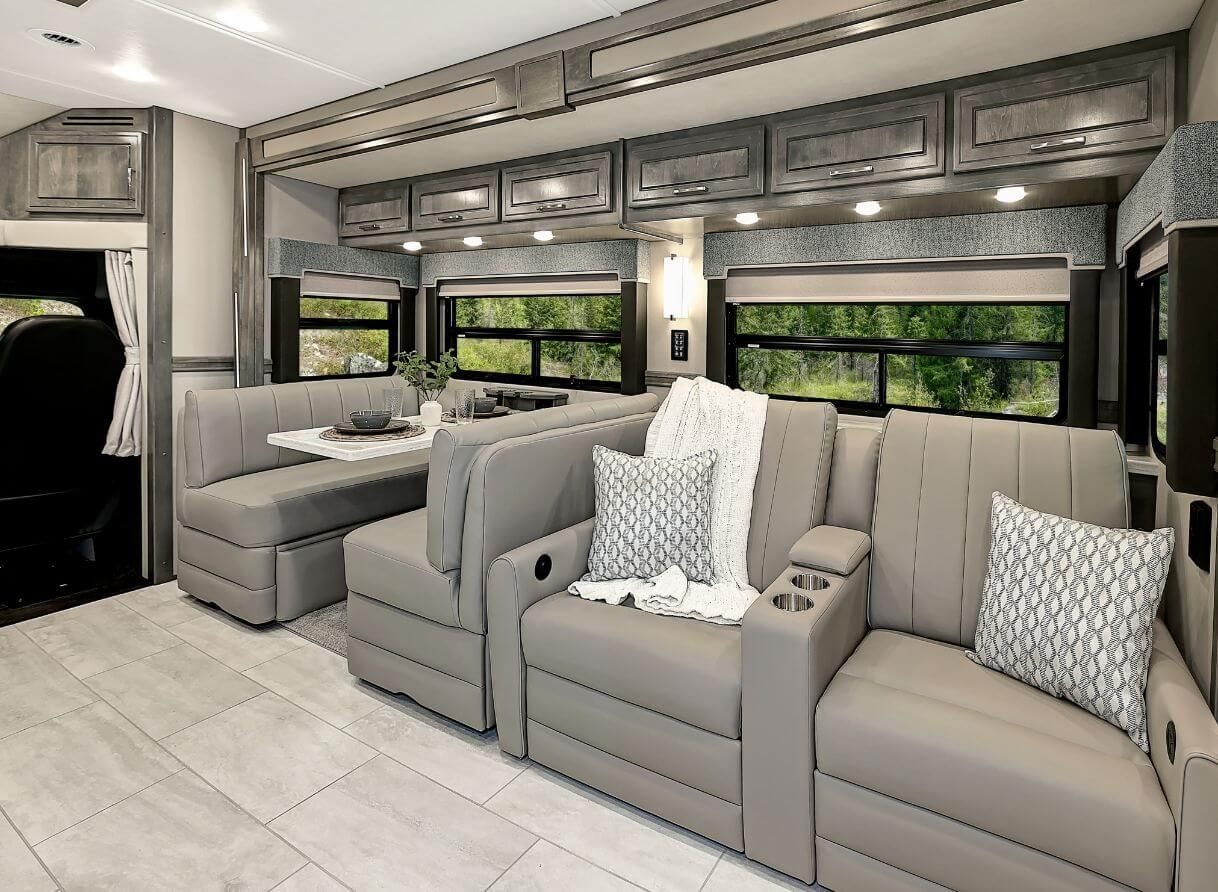 Comfy seats in the 2025 Renegade Explorer