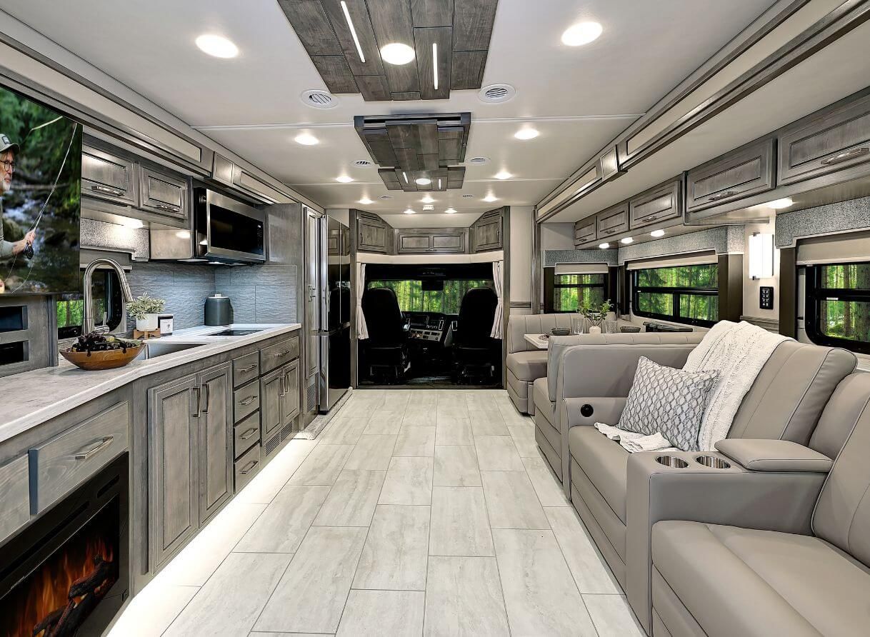 2025 Renegade Explorer&#039;s living area