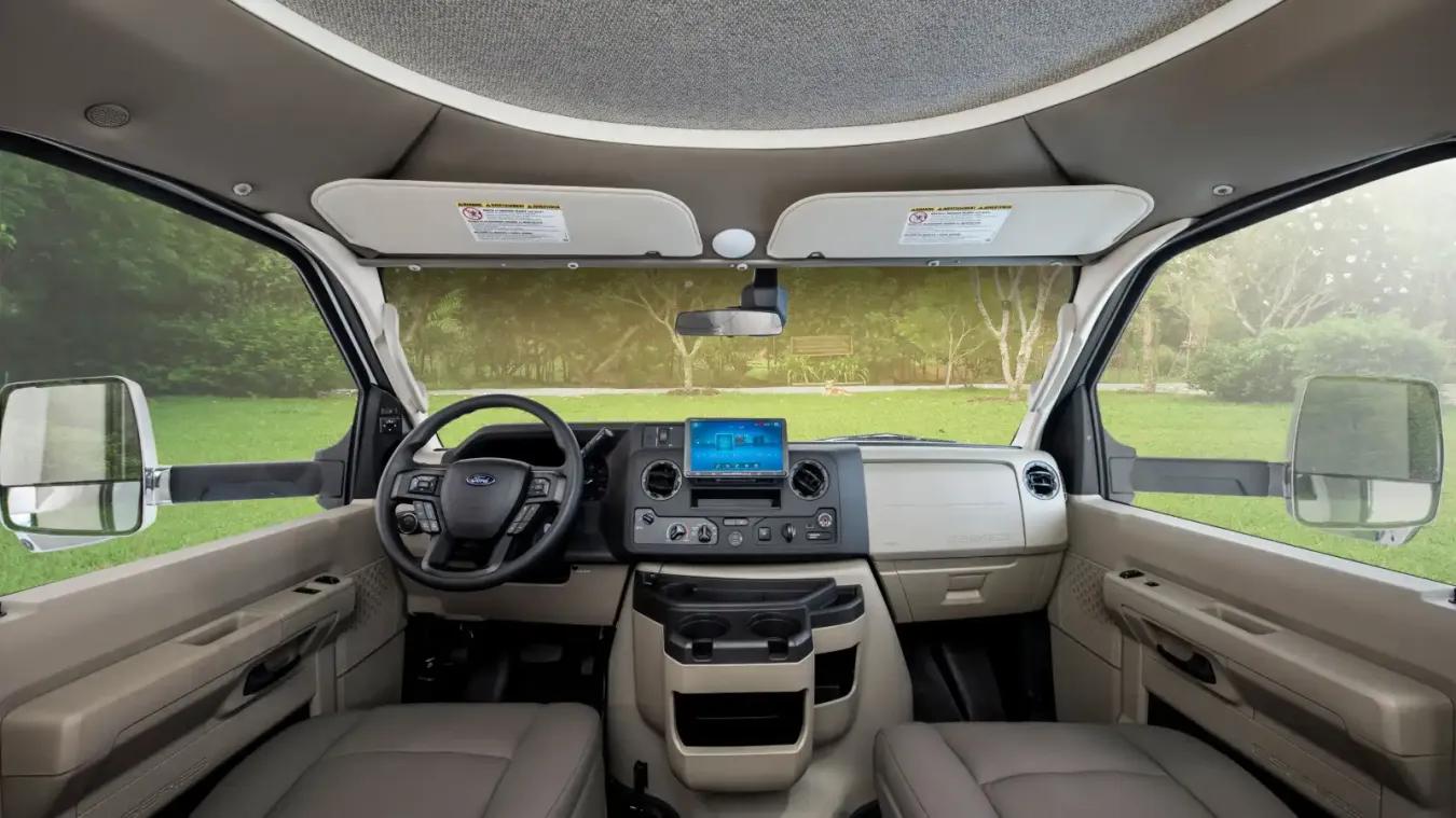 The Winnebago Spirit&#039;s dashboard