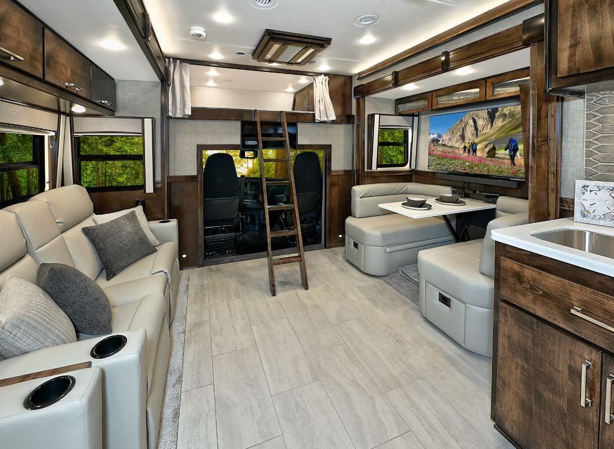 Dining area in the 2025 Renegade Classic