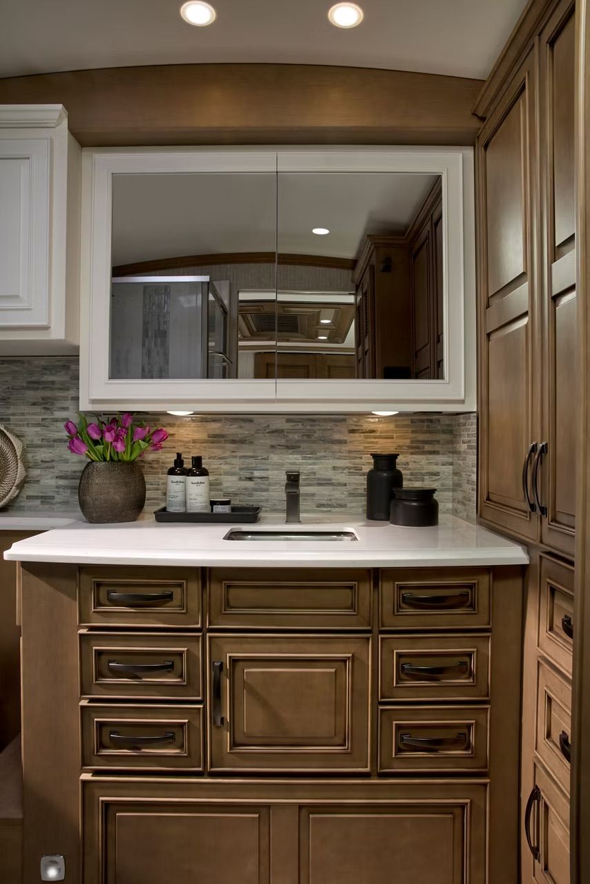 Vanity aboard the Dutch Star