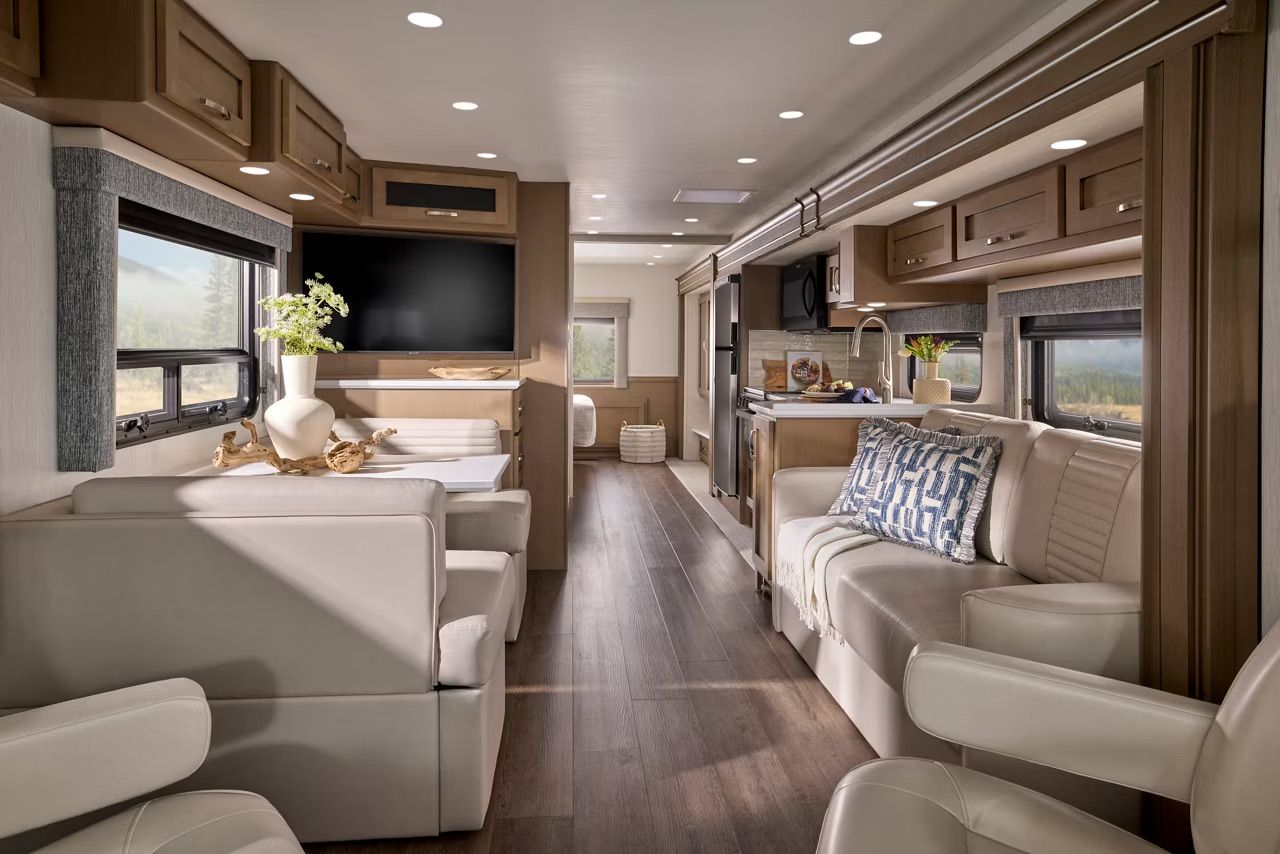 Front to back view inside the Bay Star Sport