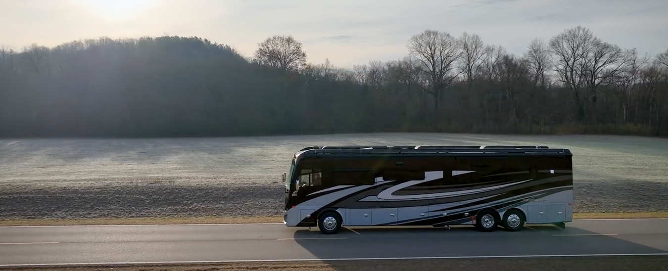 Exterior image of the 2025 Tiffin Phaeton