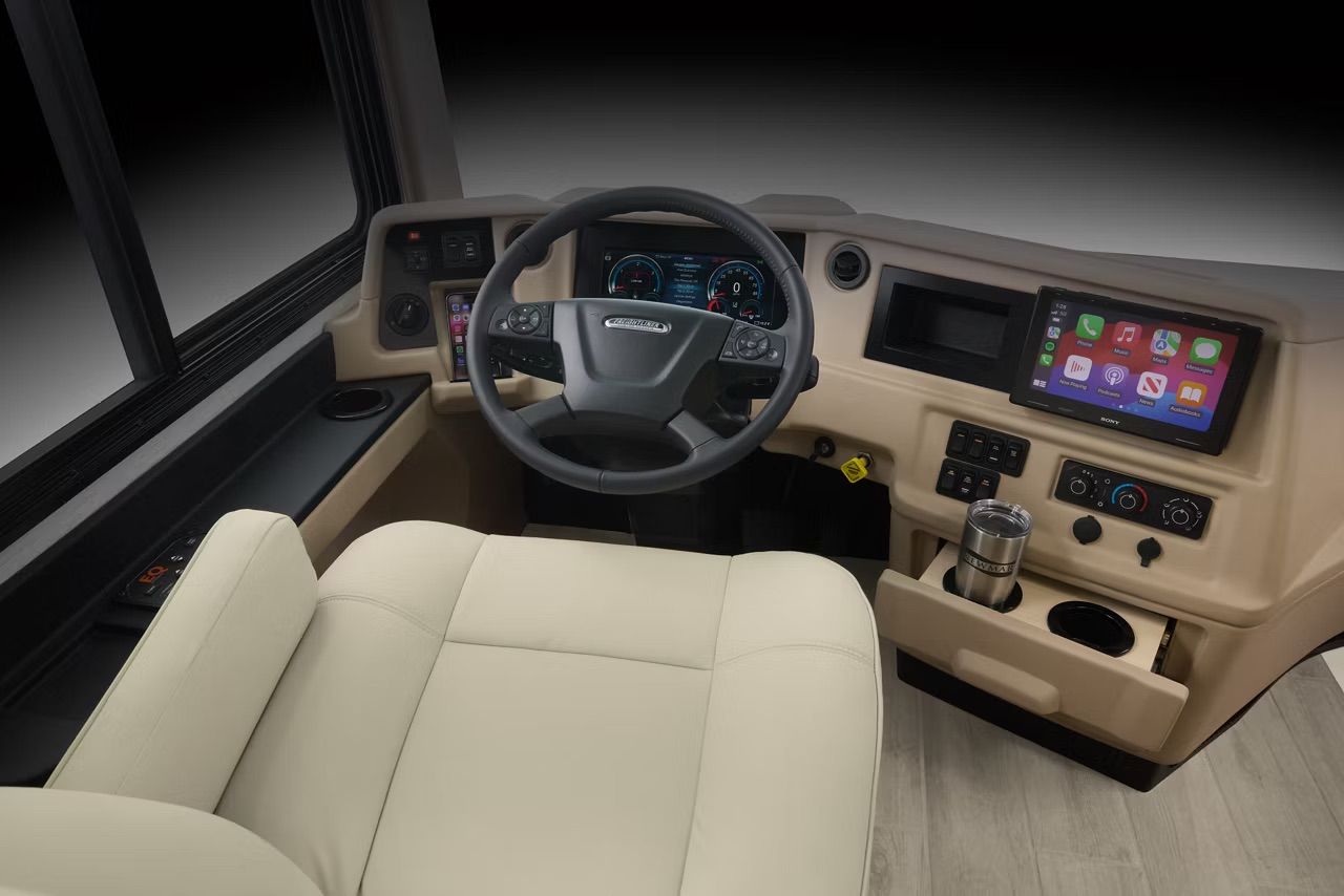 Class A coach dashboard