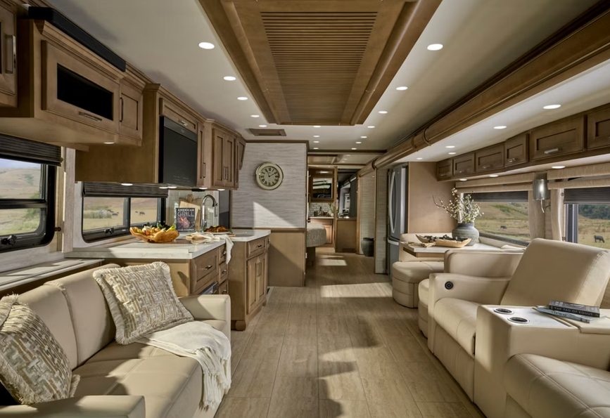 Cabin inside the 2026 Newmar Supreme Aire