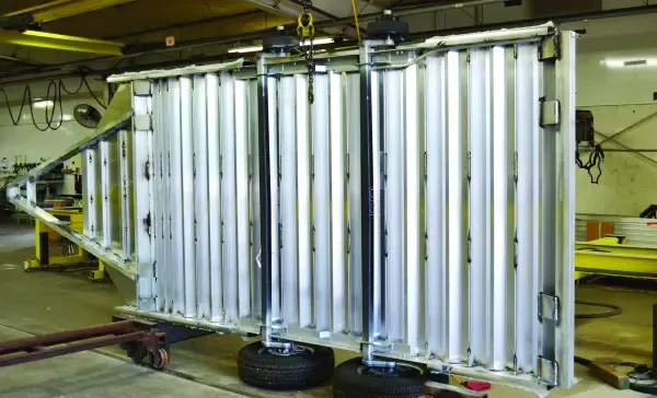 Unside of a Cimarron Trailer