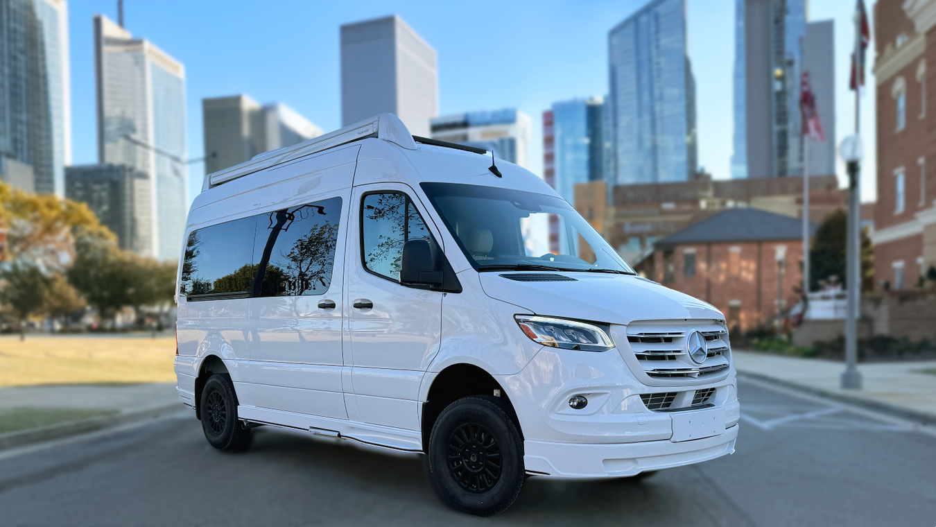 Exterior image of the 2026 Tiffin GT1 Touring Van
