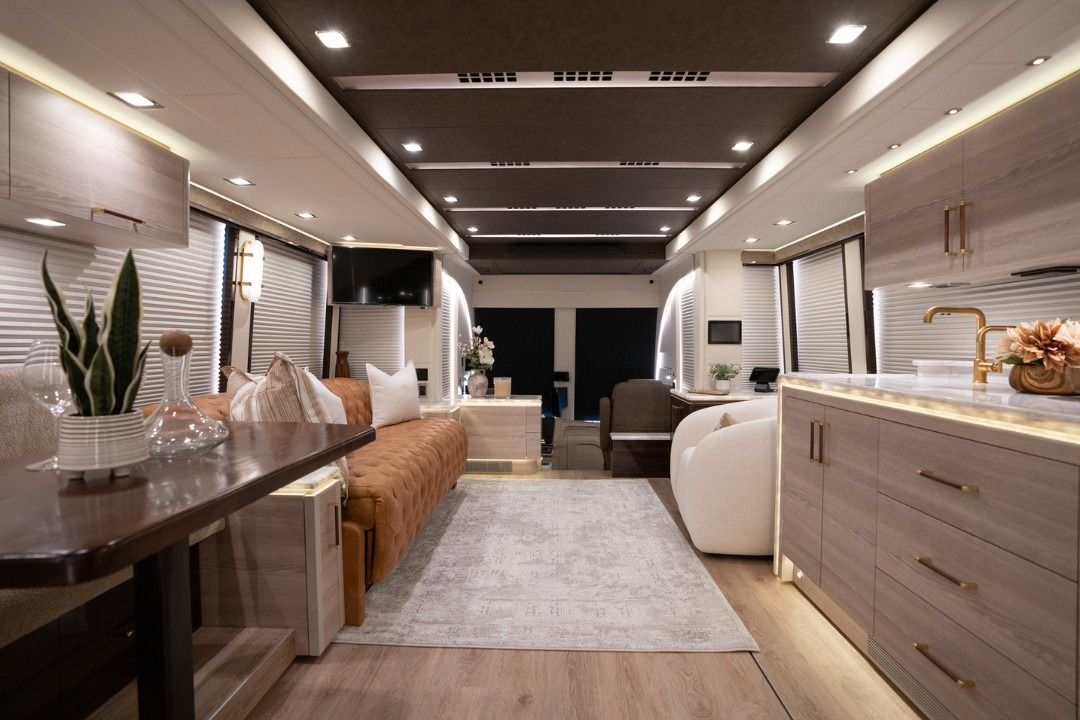 Emerald Luxury Coaches Interior