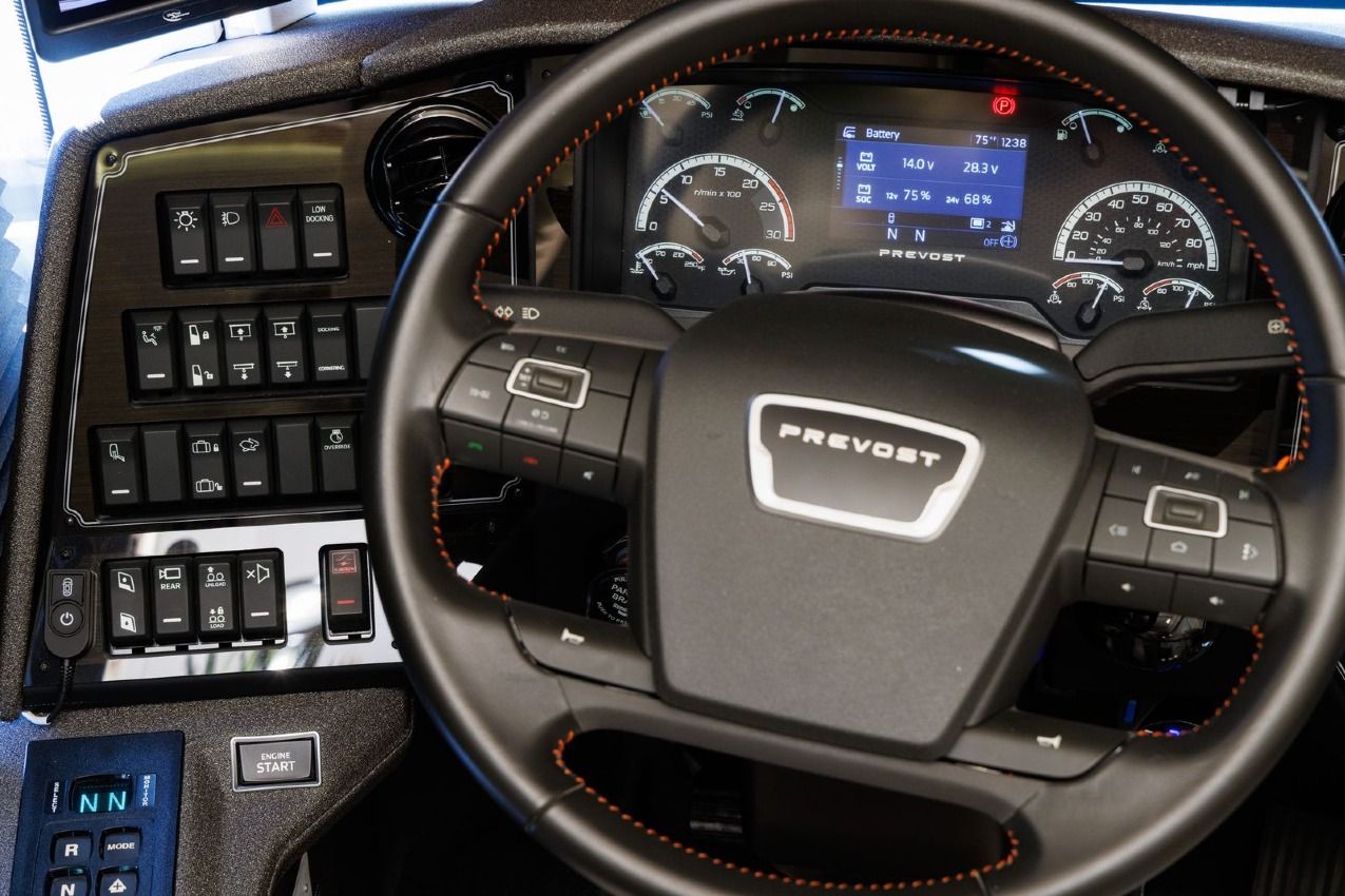 Prevost Steering Column