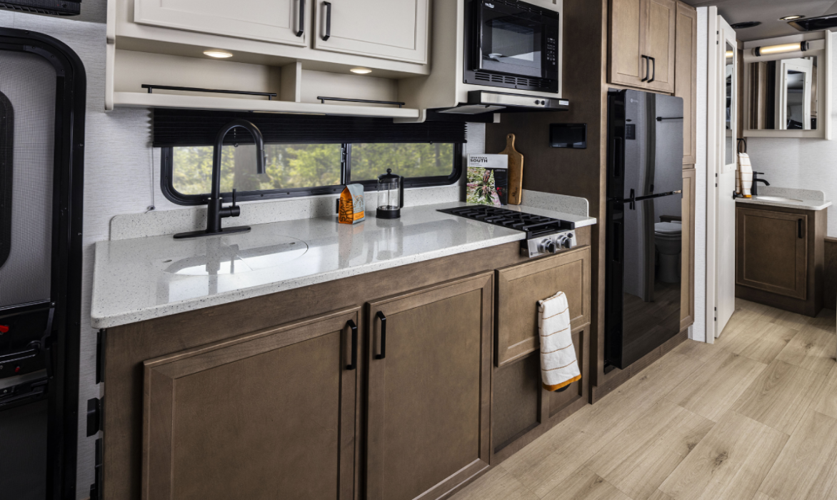 2027 Renegade Villagio kitchen area