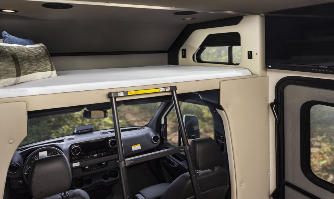 2027 Renegade Villagio overhead look above the cockpit