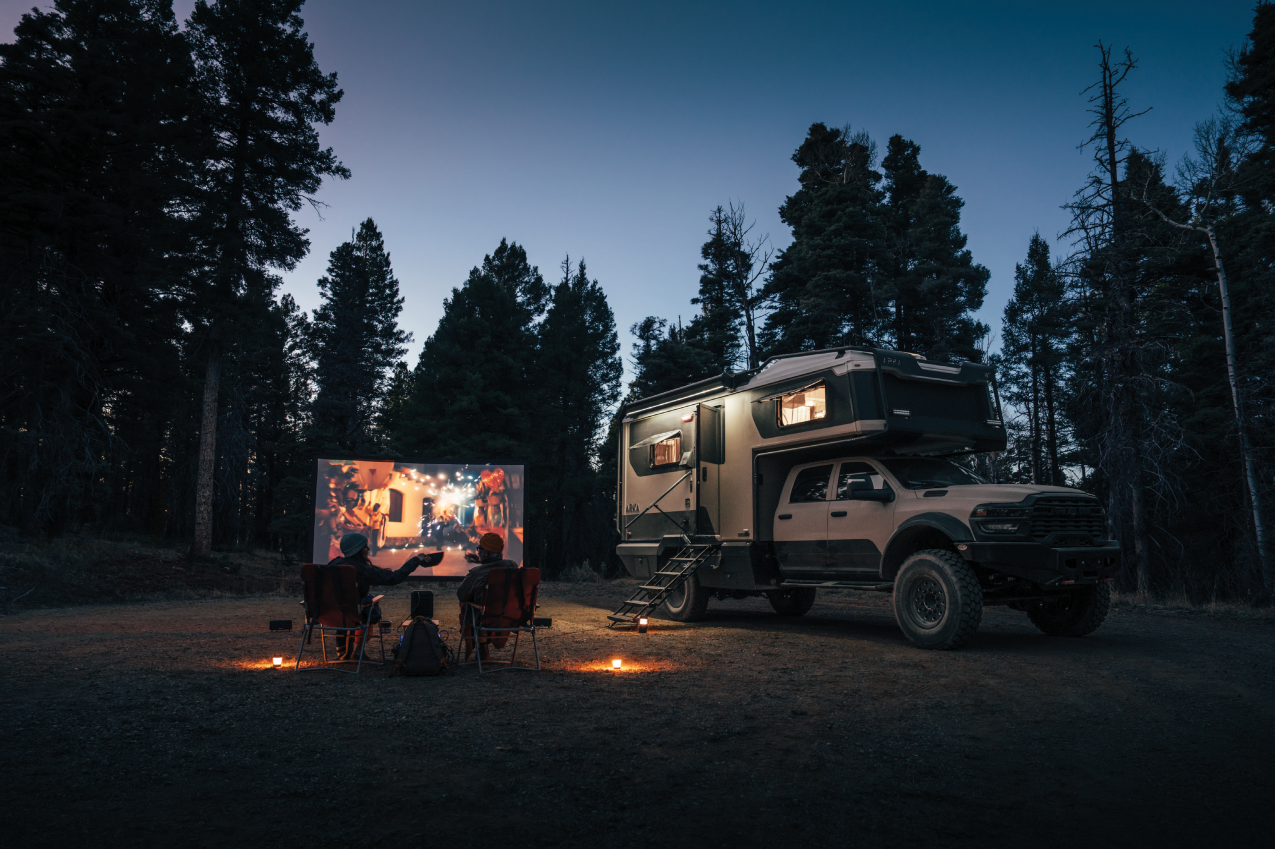Outdoor camping with the Arka
