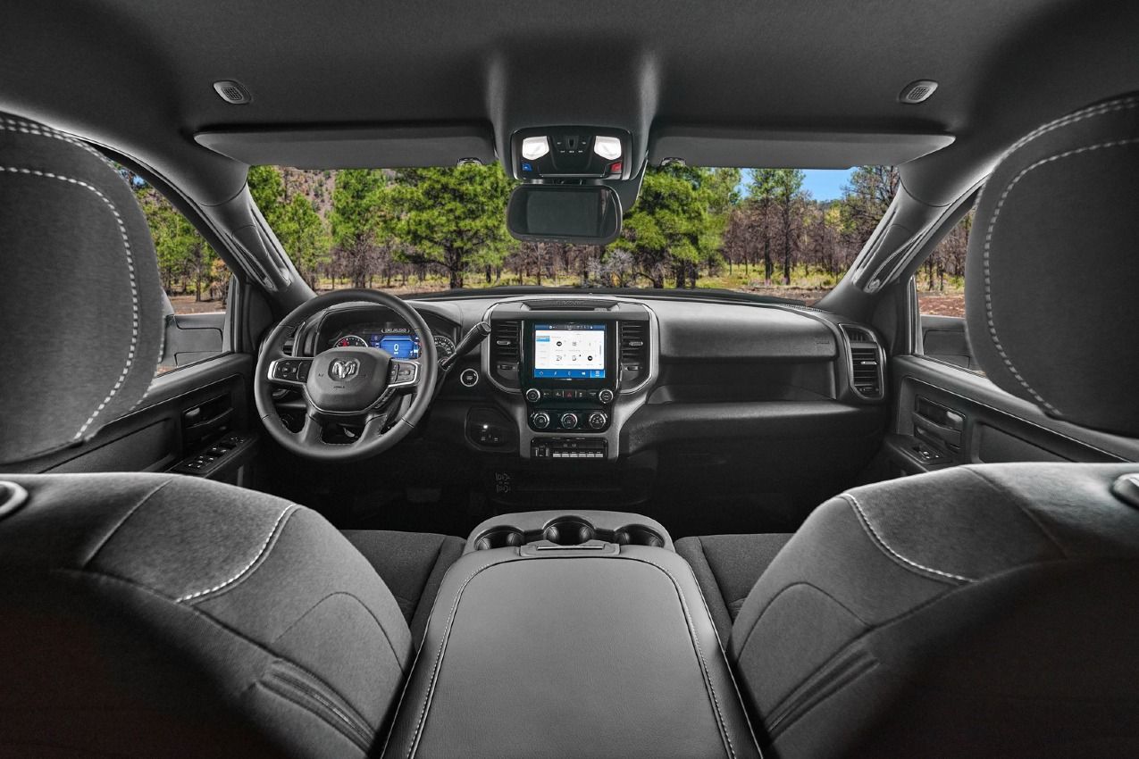 Driver and passenger seat 