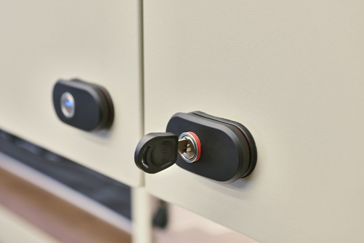 Cabinet locks with key