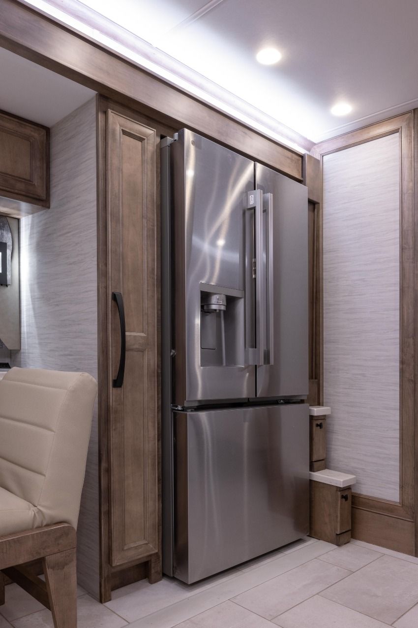 Phaeton pantry and fridge