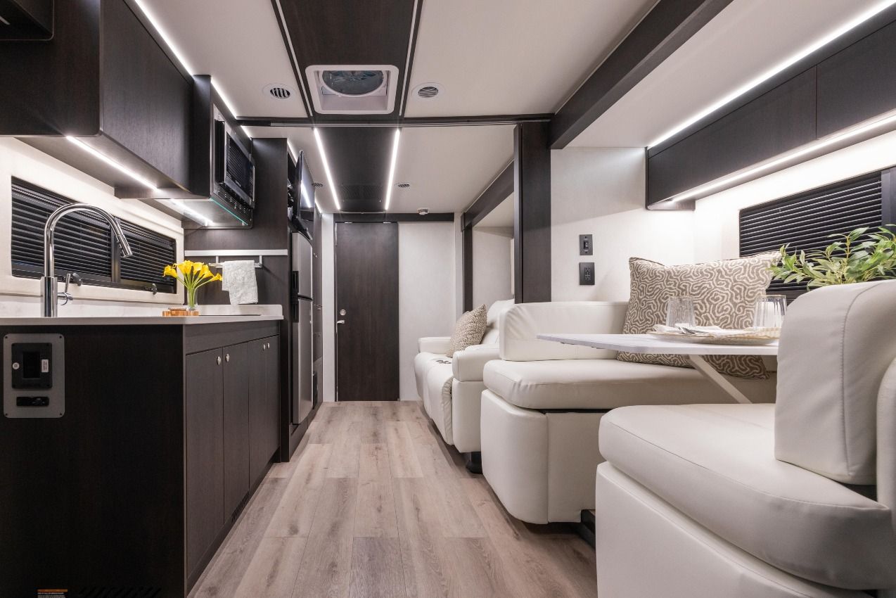 RV front to back view