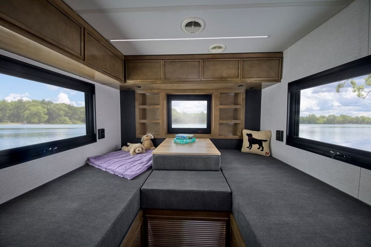 Bed inside Freedom Aire
