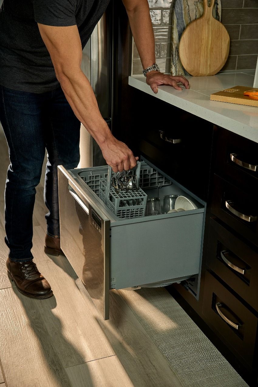 2027 Newmar Super Star drawer in the kitchen