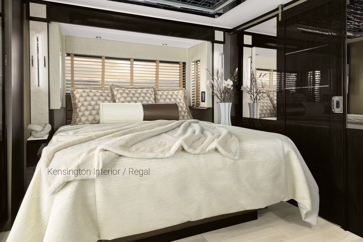 2027 Newmar King Aire bedroom