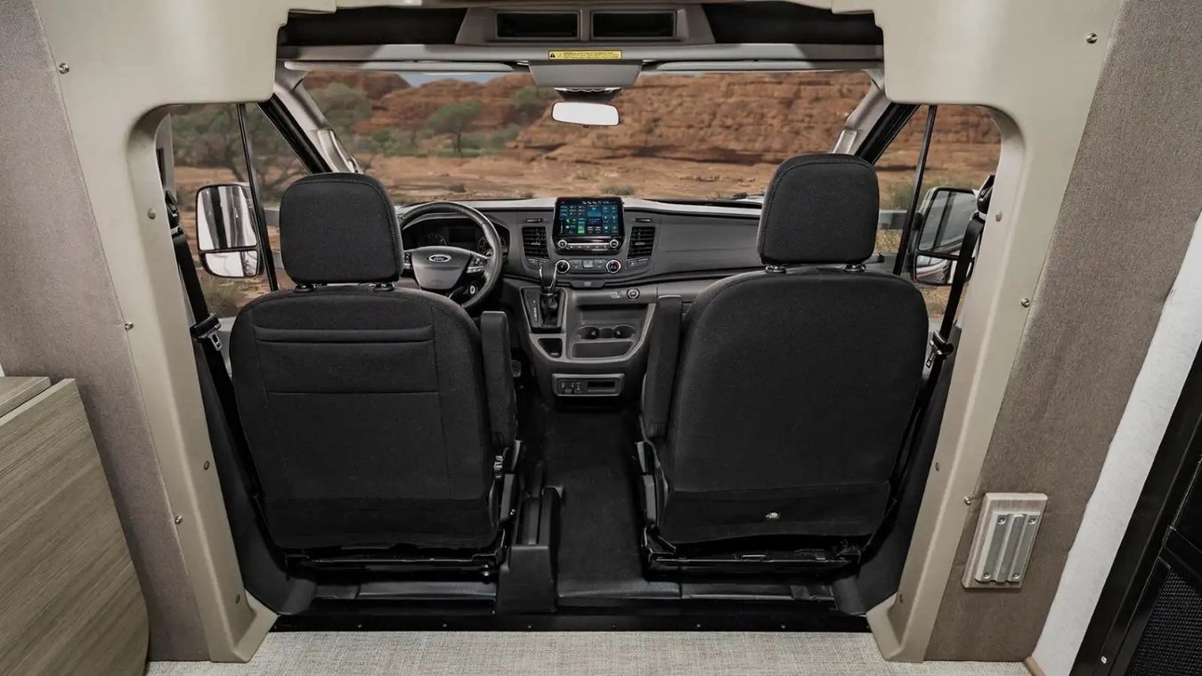 Driver and passenger seats