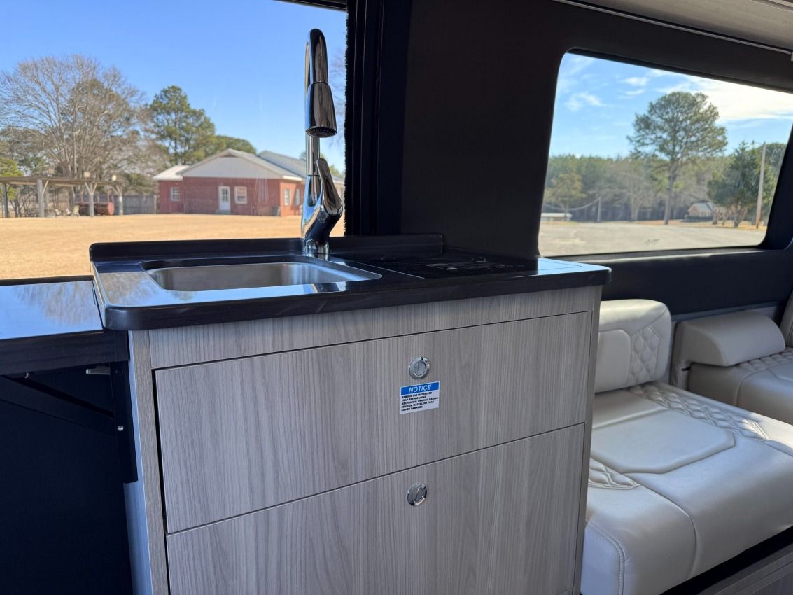 Sink in the galley
