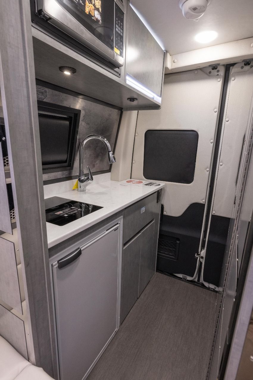 Galley inside the GT2