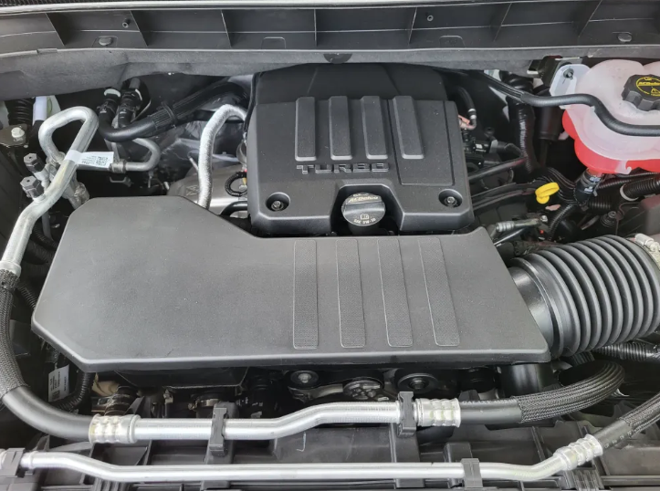 Engine of GMC Sierra 1500 Elevation at Transwest GMC in Henderson, Colorado
