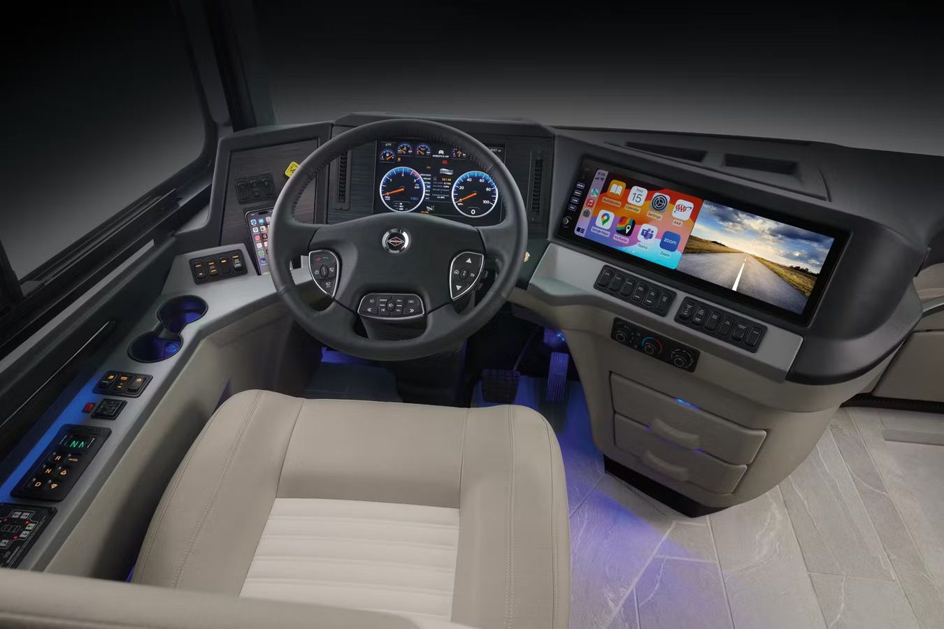 Dash inside the 2025 New Aire