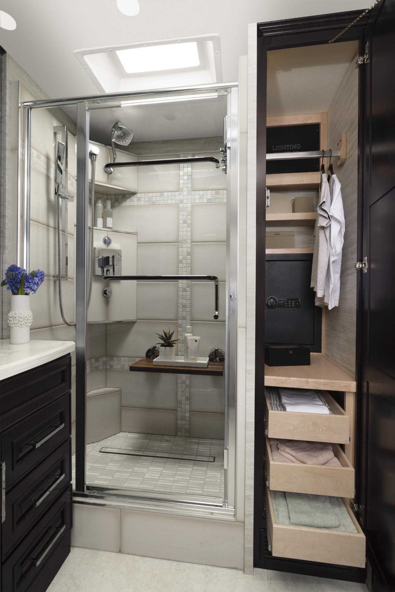 Supreme Aire shower and storage