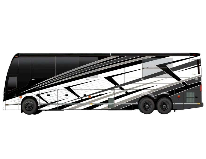 2027 Emerald Luxury Coaches Prevost H3-45 Quad Slide | Photo 33 of 33